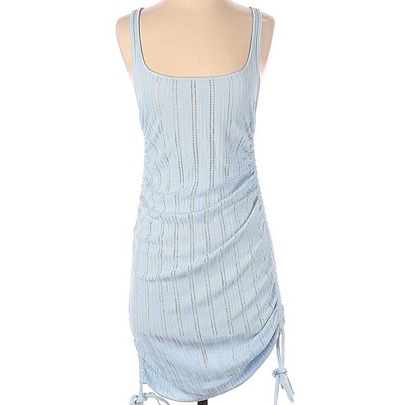 For Love & Lemons Rhea Pointelle Knit Tank Dress - Picture 4 of 6